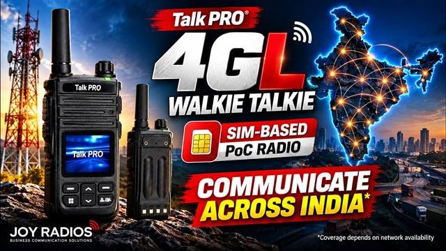 TalkPro 4GL Walkie Talkie — product overview